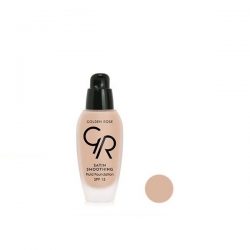 کرم پودر گلدن رز مدل satin شماره 34